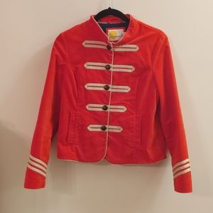 Red/girls girls Military Jacket